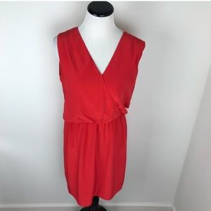 🤞Barneys New York Co Op Red Silk Dress